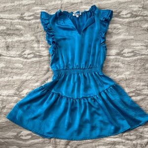 Women’s Steve Madden Vibrant Blue Dress with Ruffles